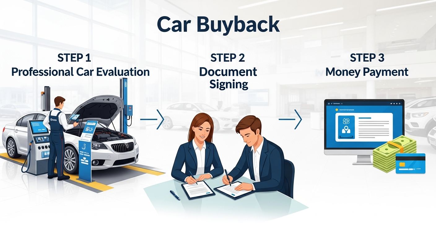 Процесс выкупа автомобиля пошагово: от звонка до оплаты